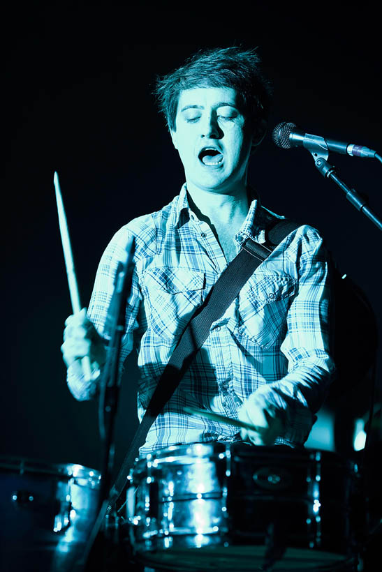 Villagers live at the Ancienne Belgique in Brussels, Belgium on 4 November 2012