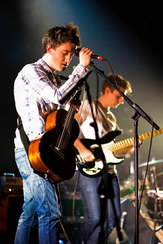 Villagers live at the Ancienne Belgique in Brussels, Belgium on 4 November 2012