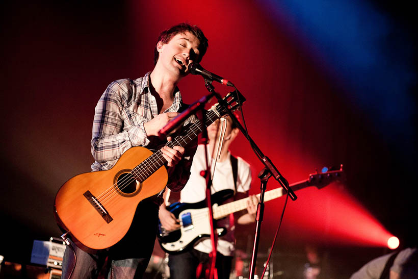 Villagers live at the Ancienne Belgique in Brussels, Belgium on 4 November 2012