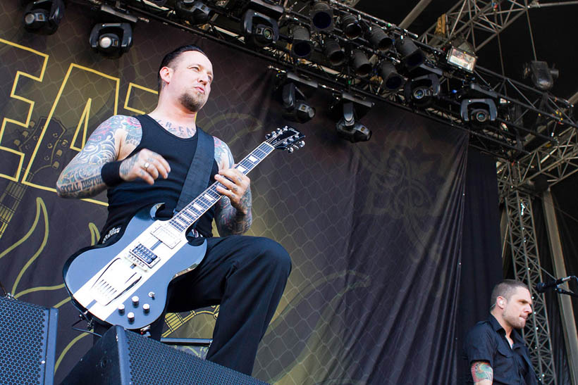 Volbeat live at Rock-A-Field in Roeser, Luxemburg on 26 June 2011