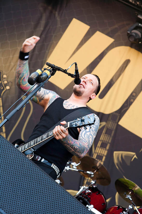 Volbeat live at Rock-A-Field in Roeser, Luxemburg on 26 June 2011
