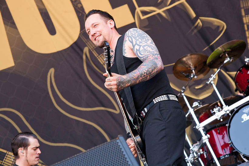 Volbeat live at Rock-A-Field in Roeser, Luxemburg on 26 June 2011