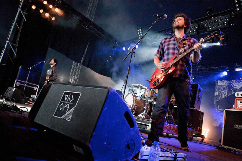 Wallace Vanborn live at Dour Festival in Belgium on 15 July 2012