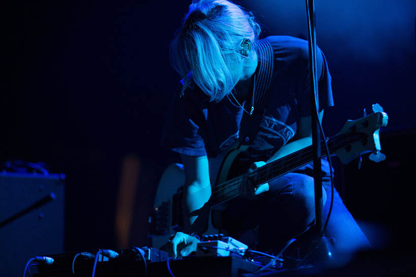 Warpaint live op Rock Werchter Festival in België op 3 juli 2014