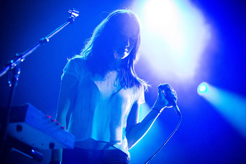 Warpaint live op Rock Werchter Festival in België op 3 juli 2014