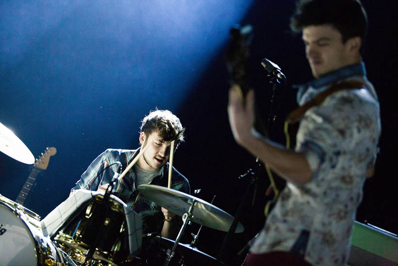 Yawns live in de Ancienne Belgique in Brussel, België op 30 januari 2014