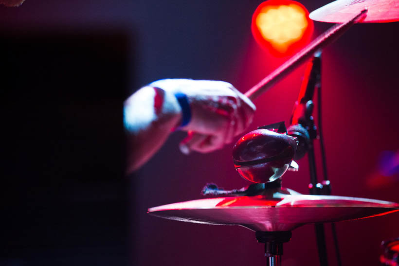 Yuko live in de Rotonde in de Botanique in Brussel, België op 16 april 2015