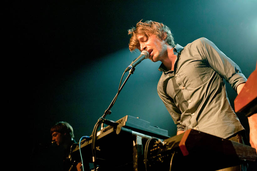 Yuksek live at the Orangerie at the Botanique in Brussels, Belgium on 5 October 2011