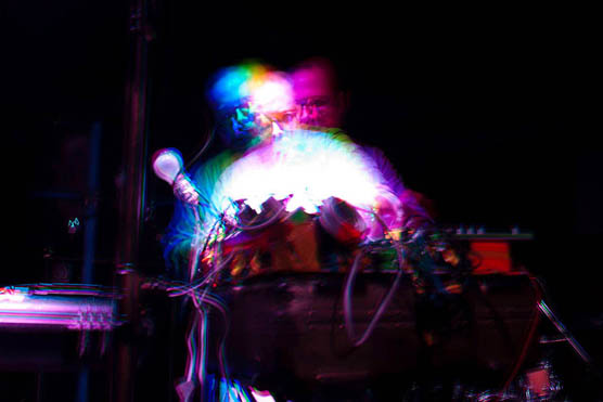 Dan Deacon tijdens Les Nuits Botanique