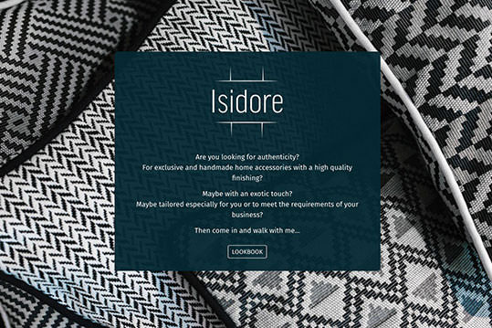 Isidore (corporate identity & development of website)