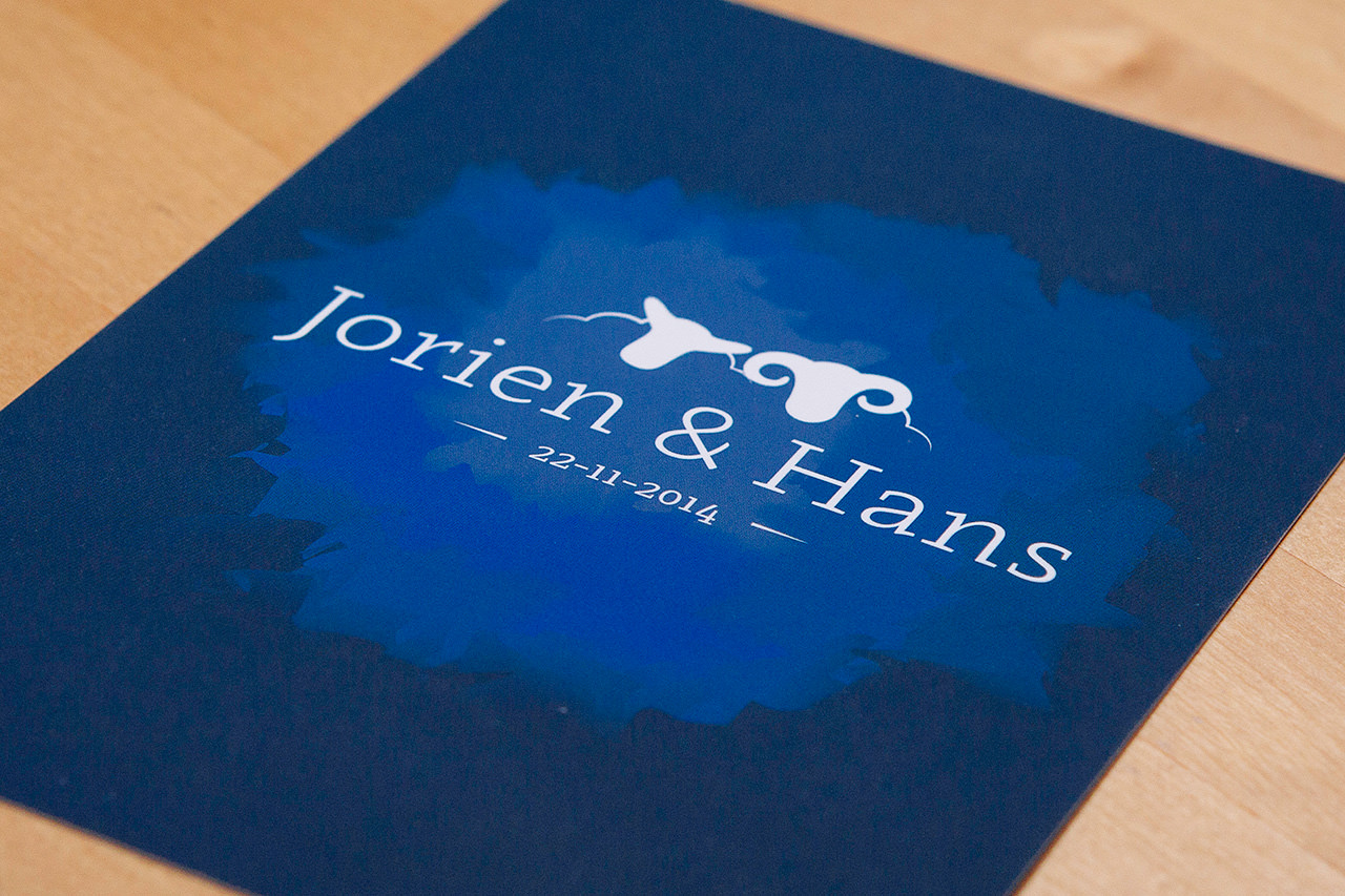 Jorien & Hans (wedding invitation)