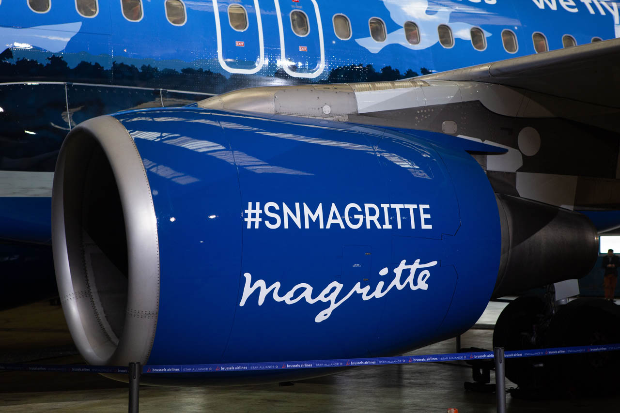 Detail of the engine of SN Magritte.