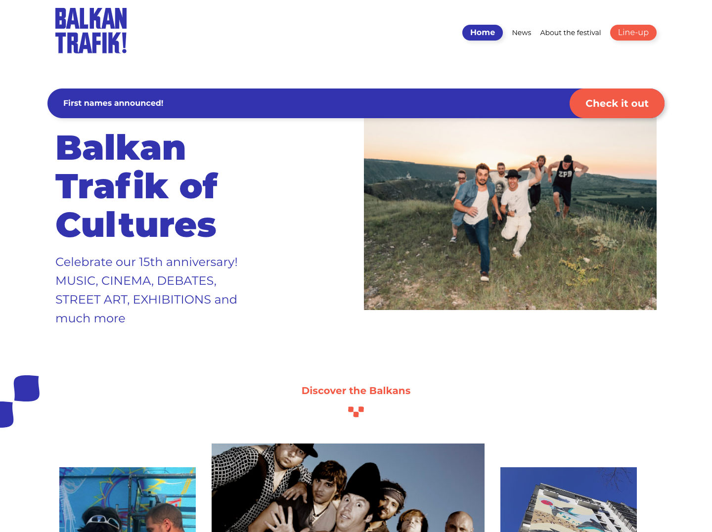 Balkan Trafik - Development of Website