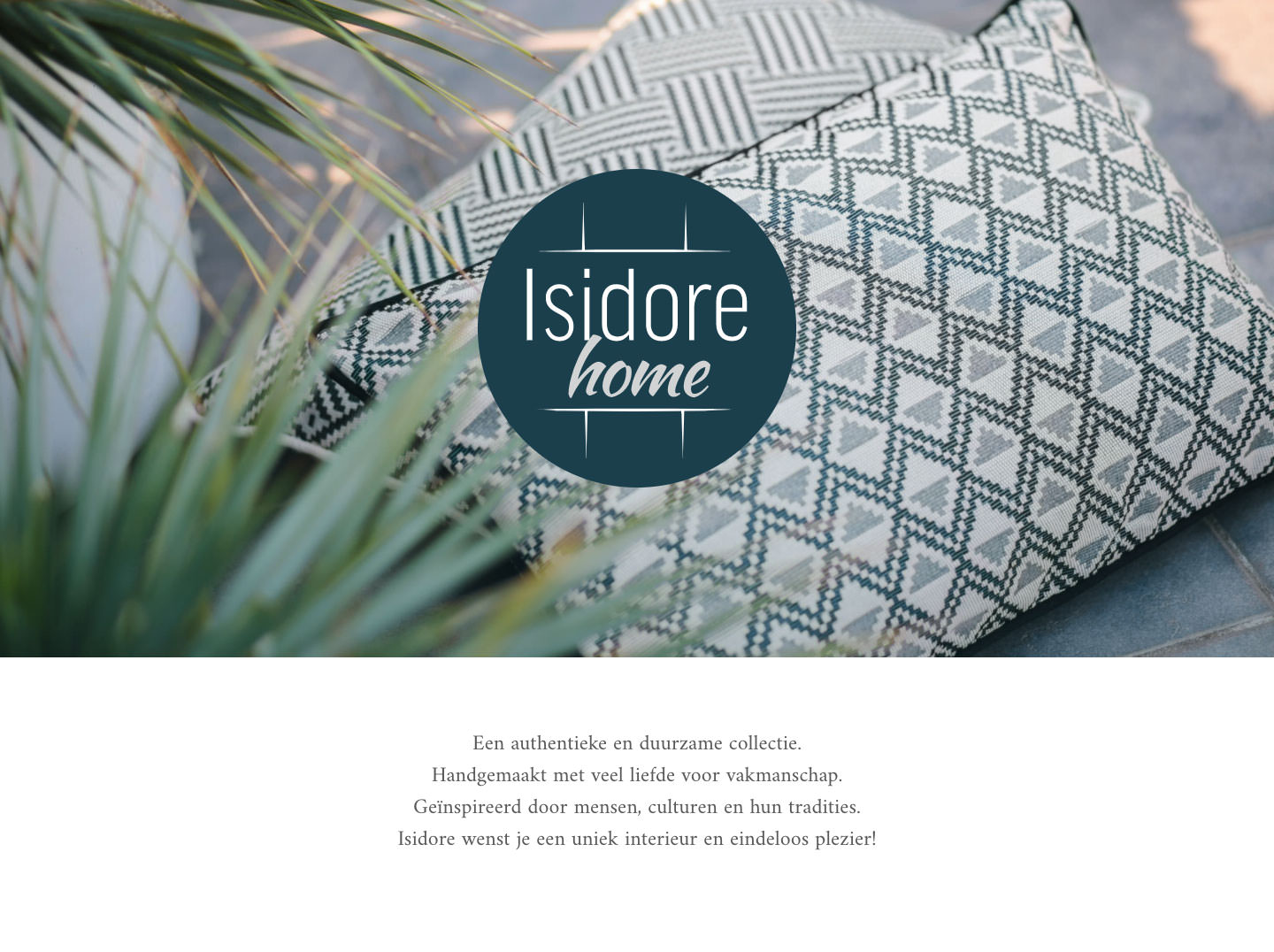 Isidore Home - Corporate Identity & Development of Website
