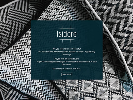 Isidore - Corporate Identity & Development of Website